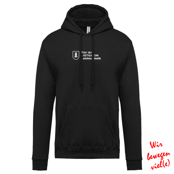 Leichtahtletik Herren Hoody / schwarz