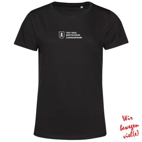 Leichtathtletik Damen T-Shirt / schwarz