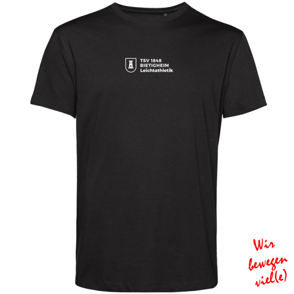 Leichtahtletik Herren T-Shirt / schwarz