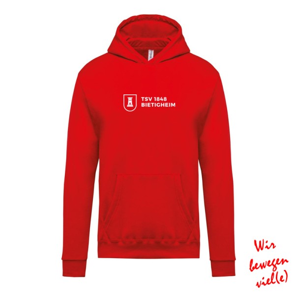 TSV Kapuzensweater Kinder / rot