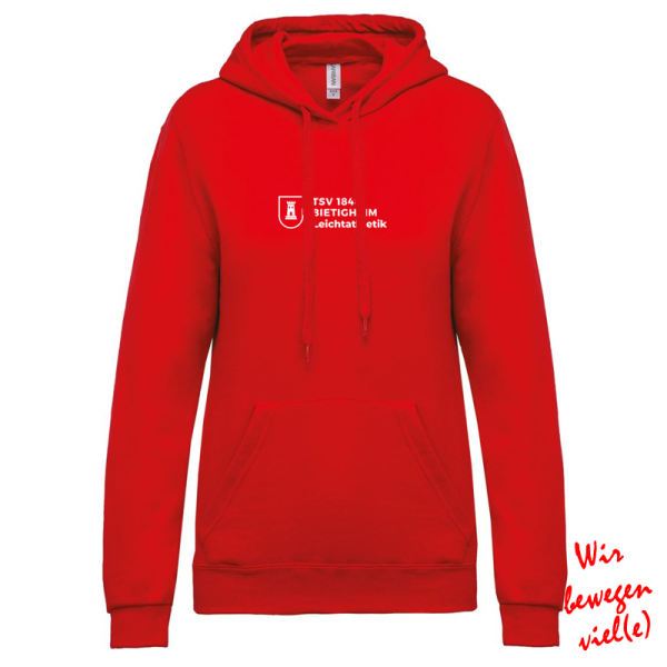 Leichtathletik Damen Hoody / rot